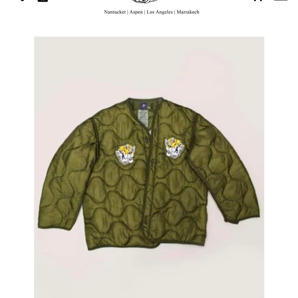 RARE Res Ipsa Embroidered Tiger Jacket